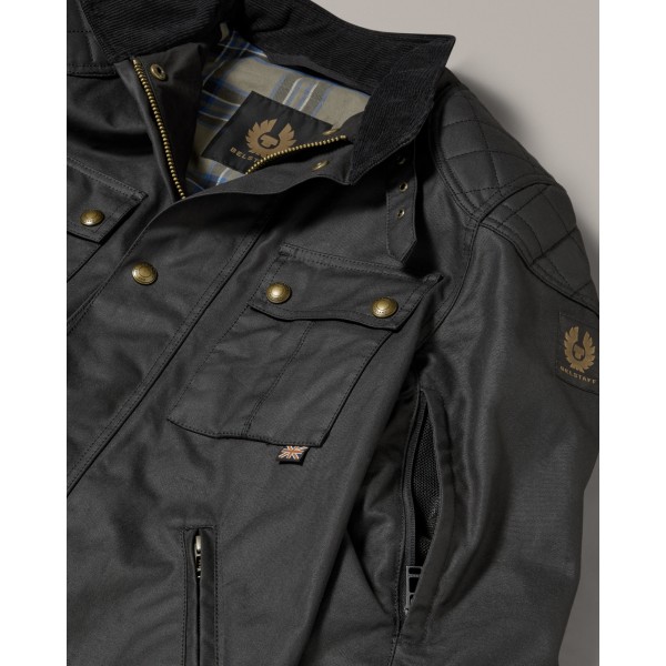 Belstaff Brooklands Waxed Cotton Jacket - Black Belstaff Brooklands Waxed Cotton Jacket - Black