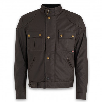 Belstaff Brooklands 2.0 Waxed Cotton Jacket - Mahogany