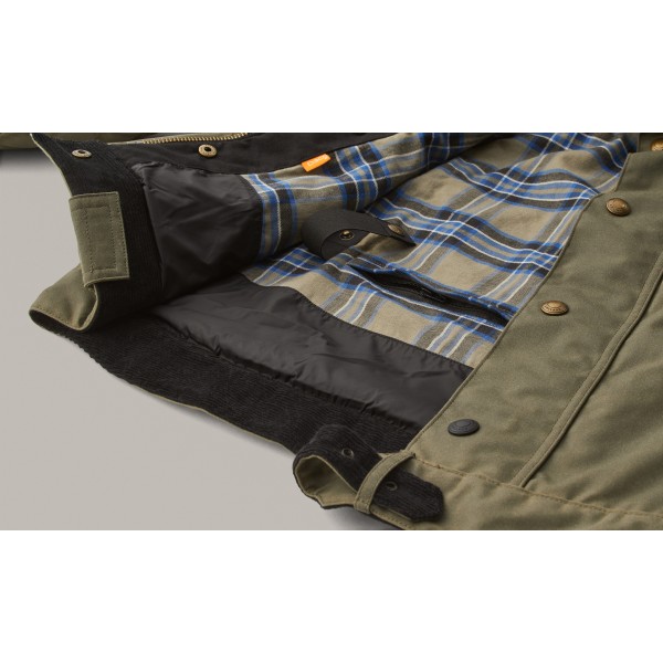 Belstaff Brooklands Waxed Cotton Jacket - Olive Green Belstaff Brooklands Waxed Cotton Jacket - Olive Green