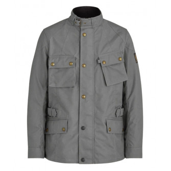 Belstaff Crosby Waxed Cotton Jacket - Granite Grey