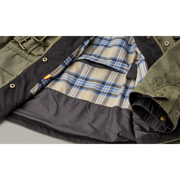 Belstaff Crosby Waxed Cotton Jacket - Forest Green