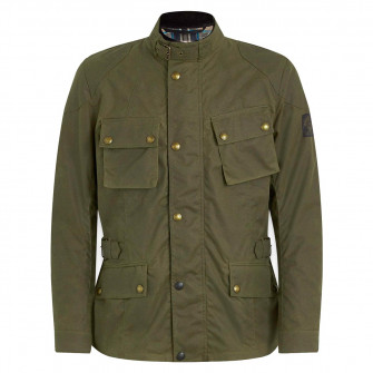 Belstaff Crosby Waxed Cotton Jacket - Forest Green