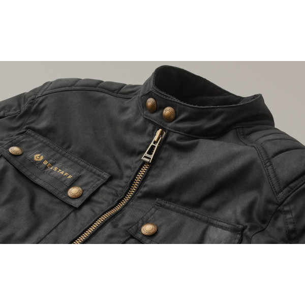 Belstaff Roberts Tech Wax 8oz Vented Motorcyle Jacket