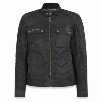 Belstaff Roberts Tech Wax 8oz Vented Motorcyle Jacket