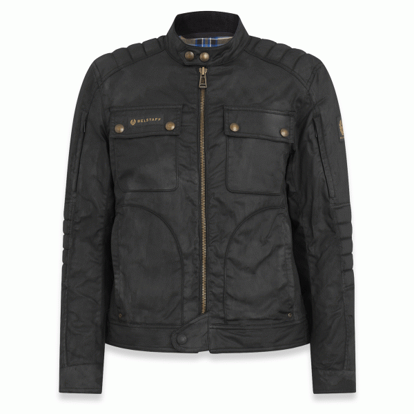 Belstaff Roberts Tech Wax 8oz Vented Motorcyle Jacket