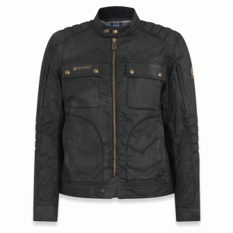 Belstaff Roberts Tech Wax 8oz Vented Motorcyle Jacket