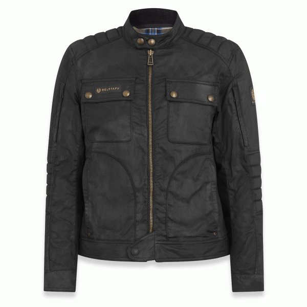 Belstaff Roberts Tech Wax 8oz Vented Motorcyle Jacket