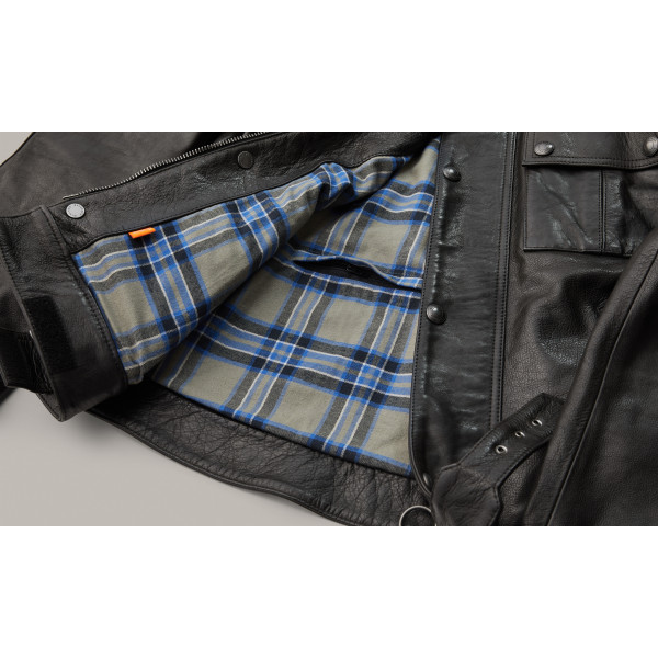 Belstaff Brooklands Leather Jacket - Antique Black