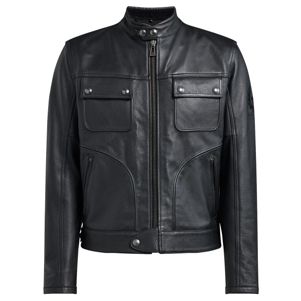 Belstaff Slider Leather Jacket - Black