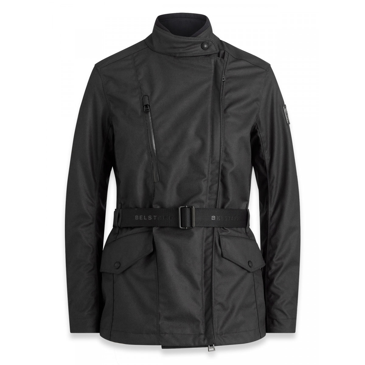 Belstaff Easterly Waxed Cotton Jacket Women Black