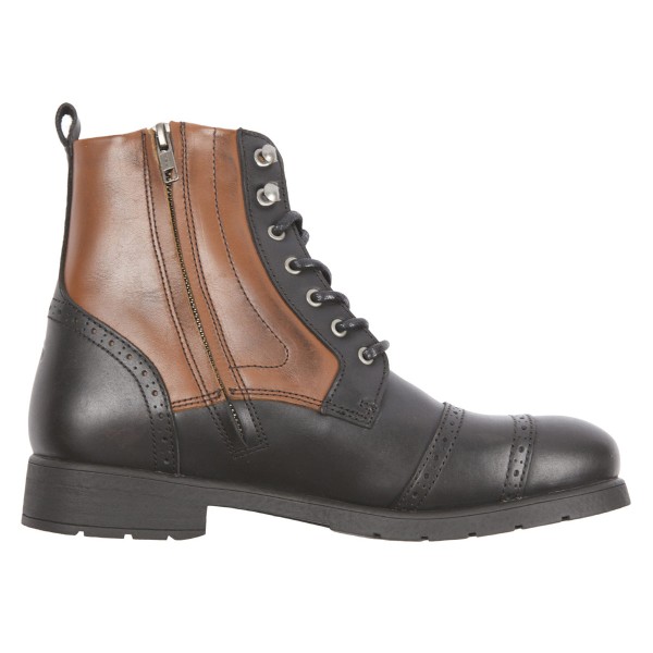 Helstons Travel Boots Black/Tan Helstons Travel Boots Black/Tan
