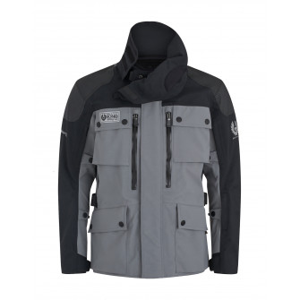 Belstaff Long Way Up Gore-Tex-Pro Jacket Light Grey Black