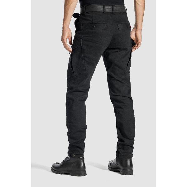 Pando Moto Mark Kev 01 Mens Cargo Pant Black