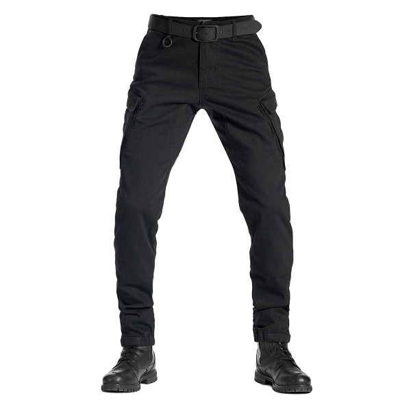 Pando Moto Mark Kev 01 Mens Cargo Pant Black