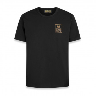 Belstaff Long Way Up Small Logo Short Sleeve T-Shirt Black