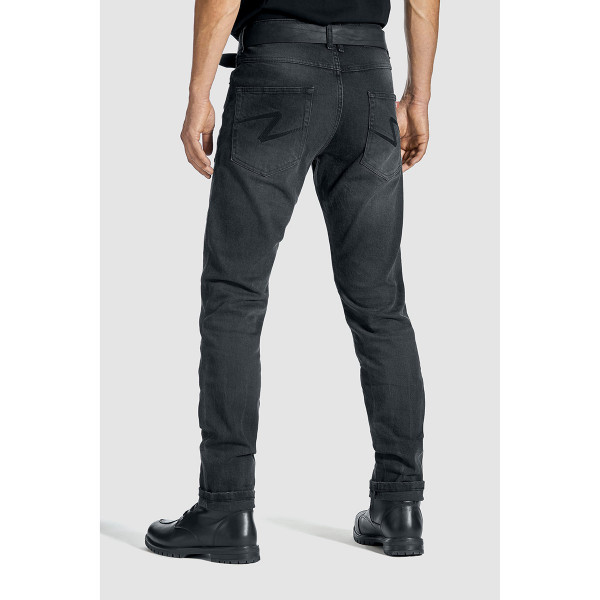 Pando Moto Robby Cor 01 Mens Jeans Black