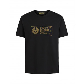 Belstaff Long Way Up Box Logo T-Shirt Black