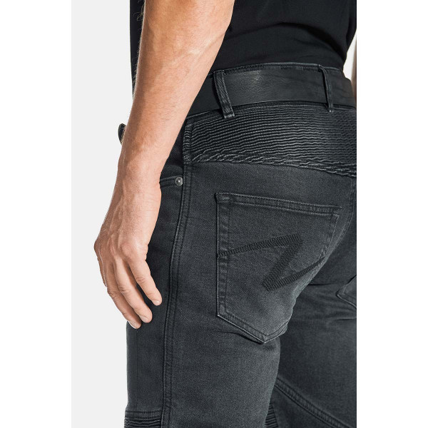 Pando Moto Karl Devil 9 Men's Jeans Black