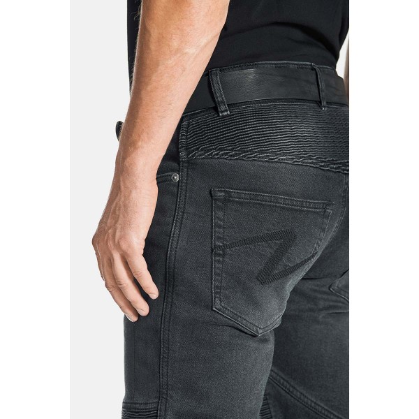 Pando Moto Karl Devil 9 Men's Jeans Black