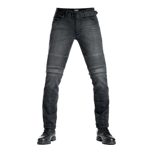 Pando Moto Karl Devil 9 Men's Jeans Black