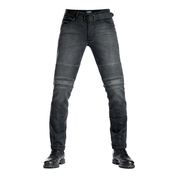 Pando Moto Karl Devil 9 Men's Jeans Black