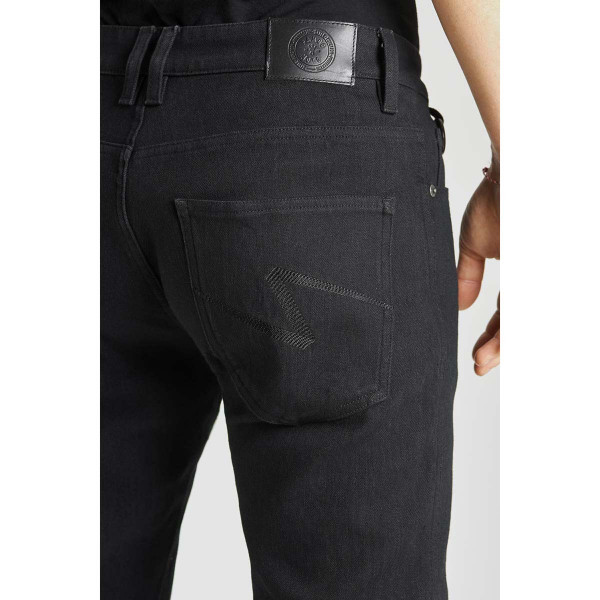 Pando Moto Steel Black 02 Jeans