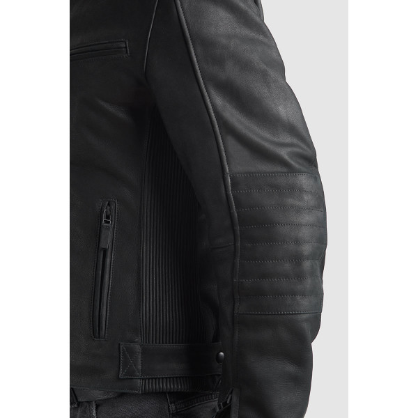 Pando Moto Tatami LT 01 Leather Jacket Black