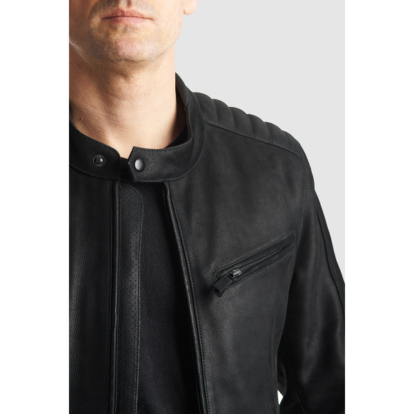 Pando Moto Tatami LT 01 Leather Jacket Black