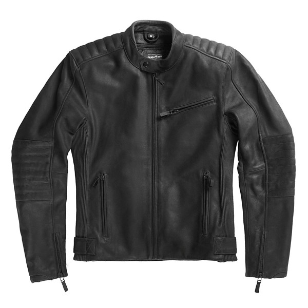 Pando Moto Tatami LT 01 Leather Jacket Black
