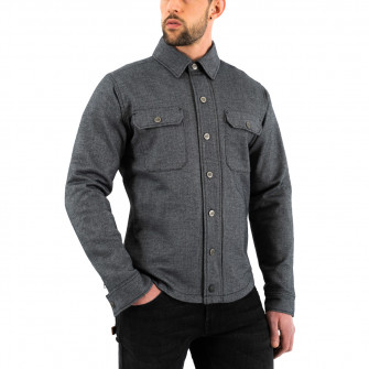 Rokker Boston Rider Shirt Grey