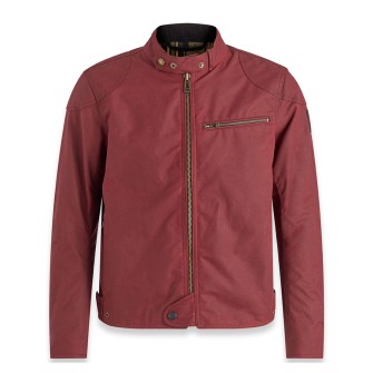 Belstaff Ariel Motorcyle Jacket Racing Red