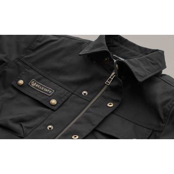 Belstaff Mansion Riding Shirt - Black