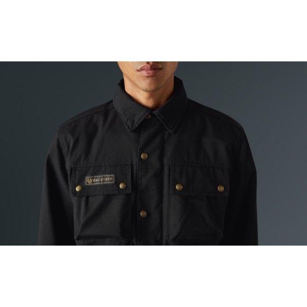 Belstaff Mansion Riding Shirt - Black