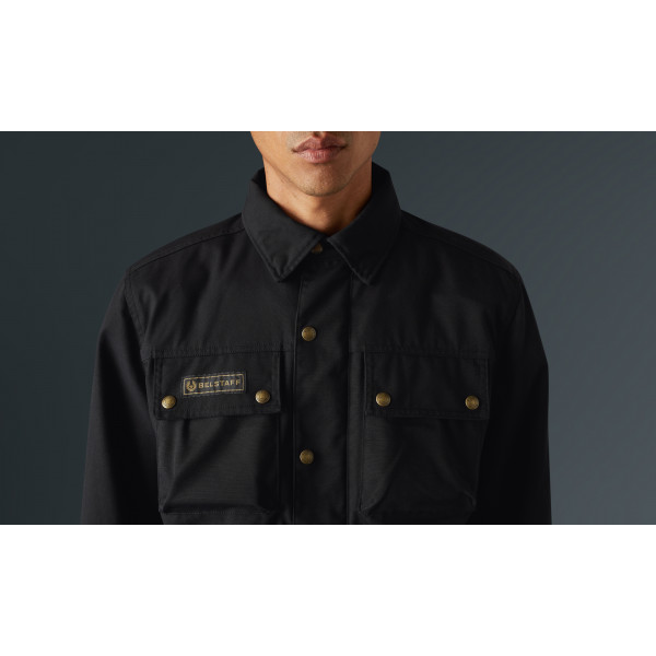 Belstaff Mansion Riding Shirt - Black