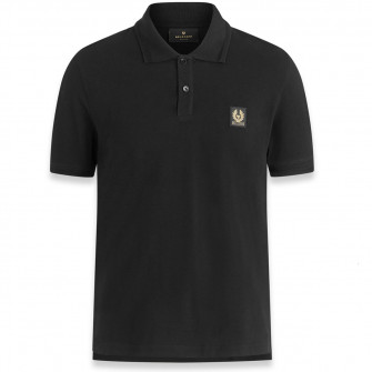 Belstaff Short Sleeve Polo Shirt Black