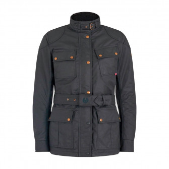 Belstaff Trialmaster Pro Waxed Cotton Jacket Black - Women