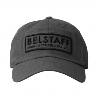 Belstaff Box Logo Baseball Cap - Charcoal