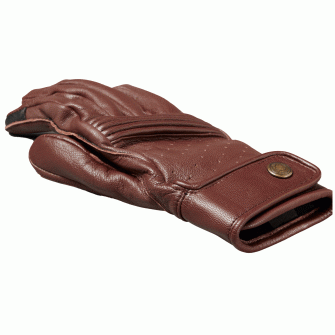 Belstaff Montgomery Leather Gloves - Oxblood
