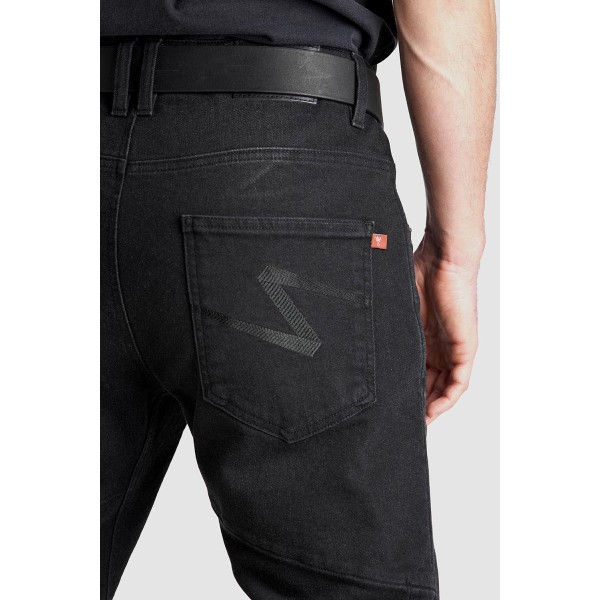 Pando Moto Boss Dyn 01 Men's Jeans Black
