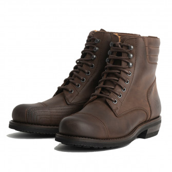 Rokker Urban Racer Boot - Dark Brown