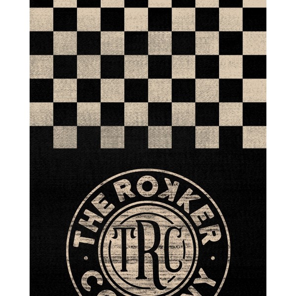 Rokker Neck Warmer Checker Board Black