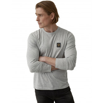 Belstaff Long Sleeve T-Shirt Grey