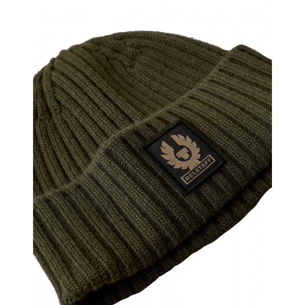 Belstaff Watch Hat Military Green 