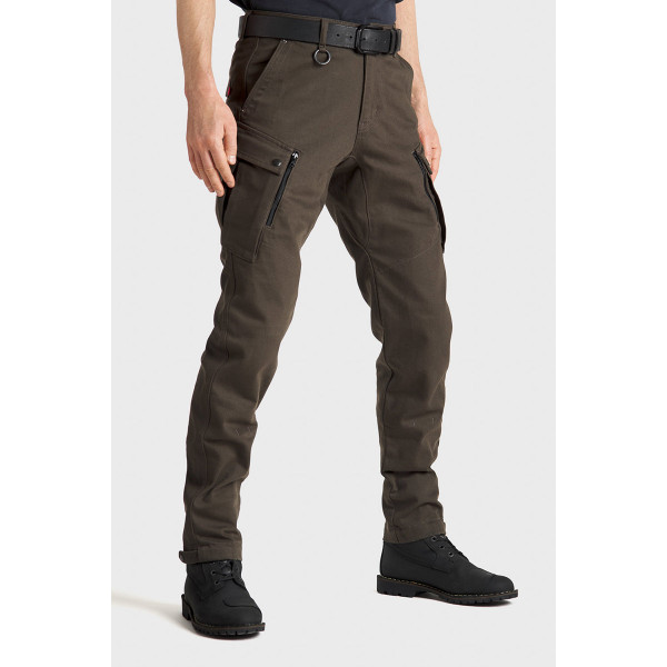 Pando Moto Mark Kev 02 Mens Cargo Pants Olive