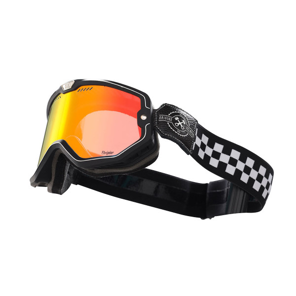 Origine Checkered Goggles Black White