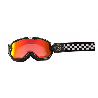 Origine Checkered Goggles Black White