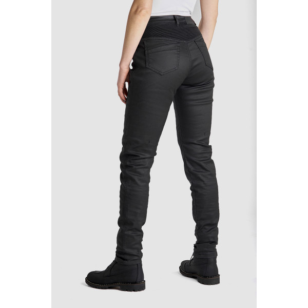 Pando Moto Lorica Kev 02 Womens Jeans Black