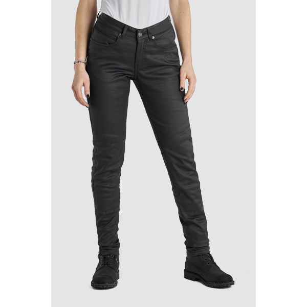 Pando Moto Lorica Kev 02 Womens Jeans Black