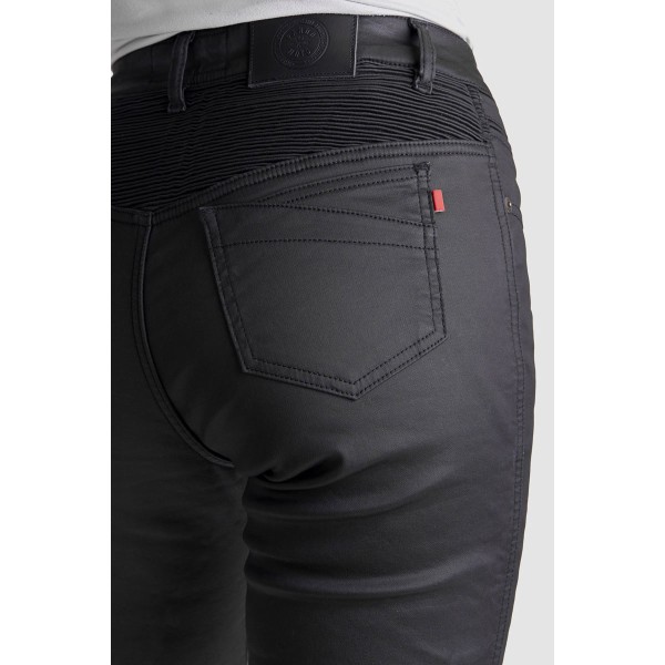 Pando Moto Lorica Kev 02 Womens Jeans Black