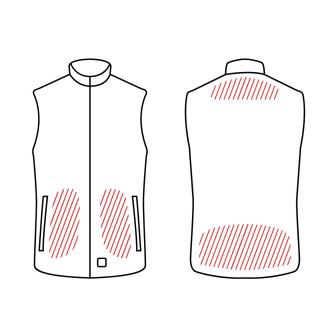 Racer District Sleeveless Heated Gilet - Women